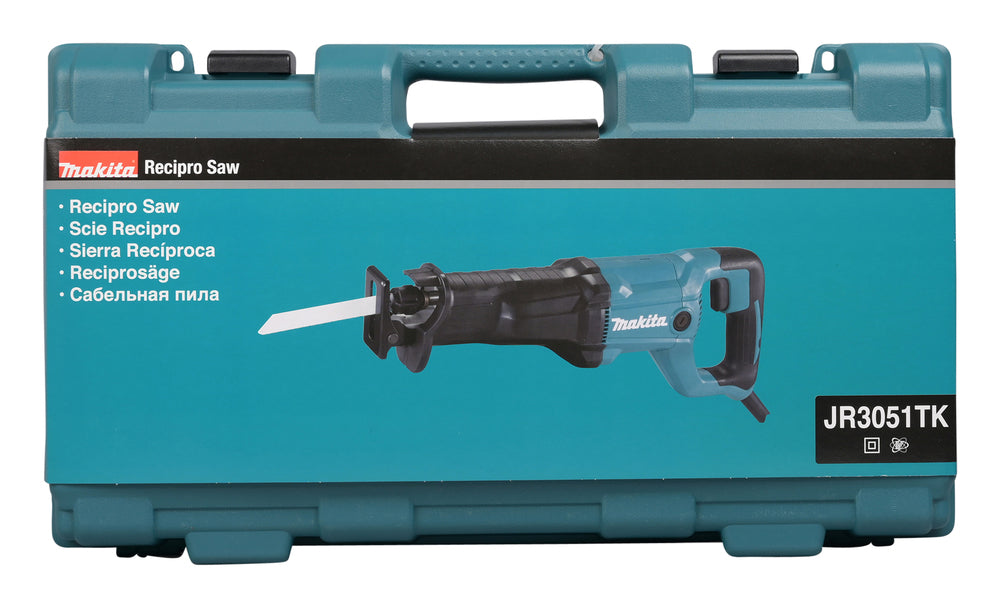 Makita Reciprosäge – 1.200 W, kompakt & werkzeugloser Sägeblattwechsel - JR3051TK