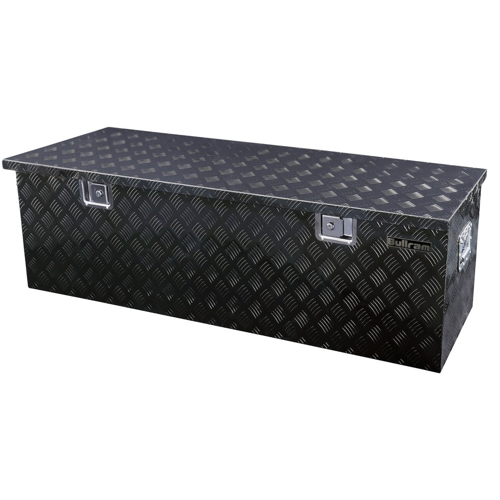 Bullram Werkzeugkiste Riffelblech schwarz large – JSB14B