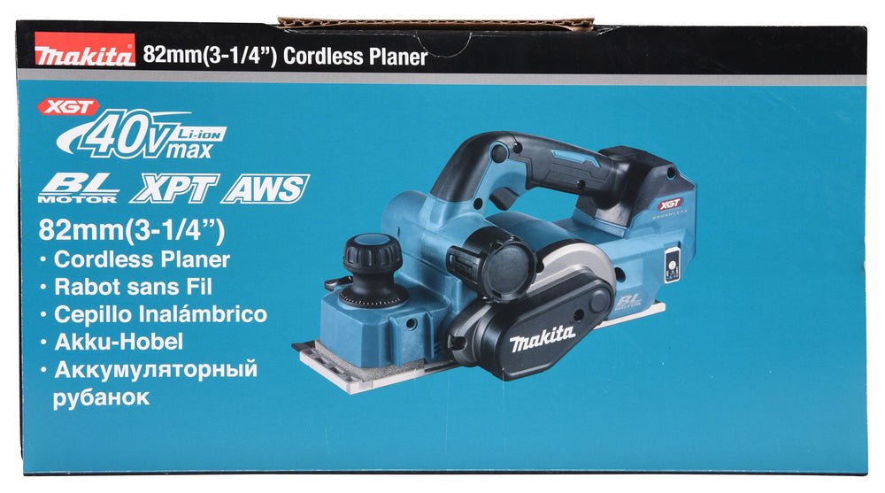 Makita Akku-Hobel – präzises und leises Hobeln ohne Kabel - KP001GZ