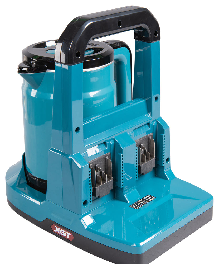 Makita Akku-Wasserkocher 40V max – mobiler Wasserkocher für Baustelle, Camping & Outdoor - KT001GZ