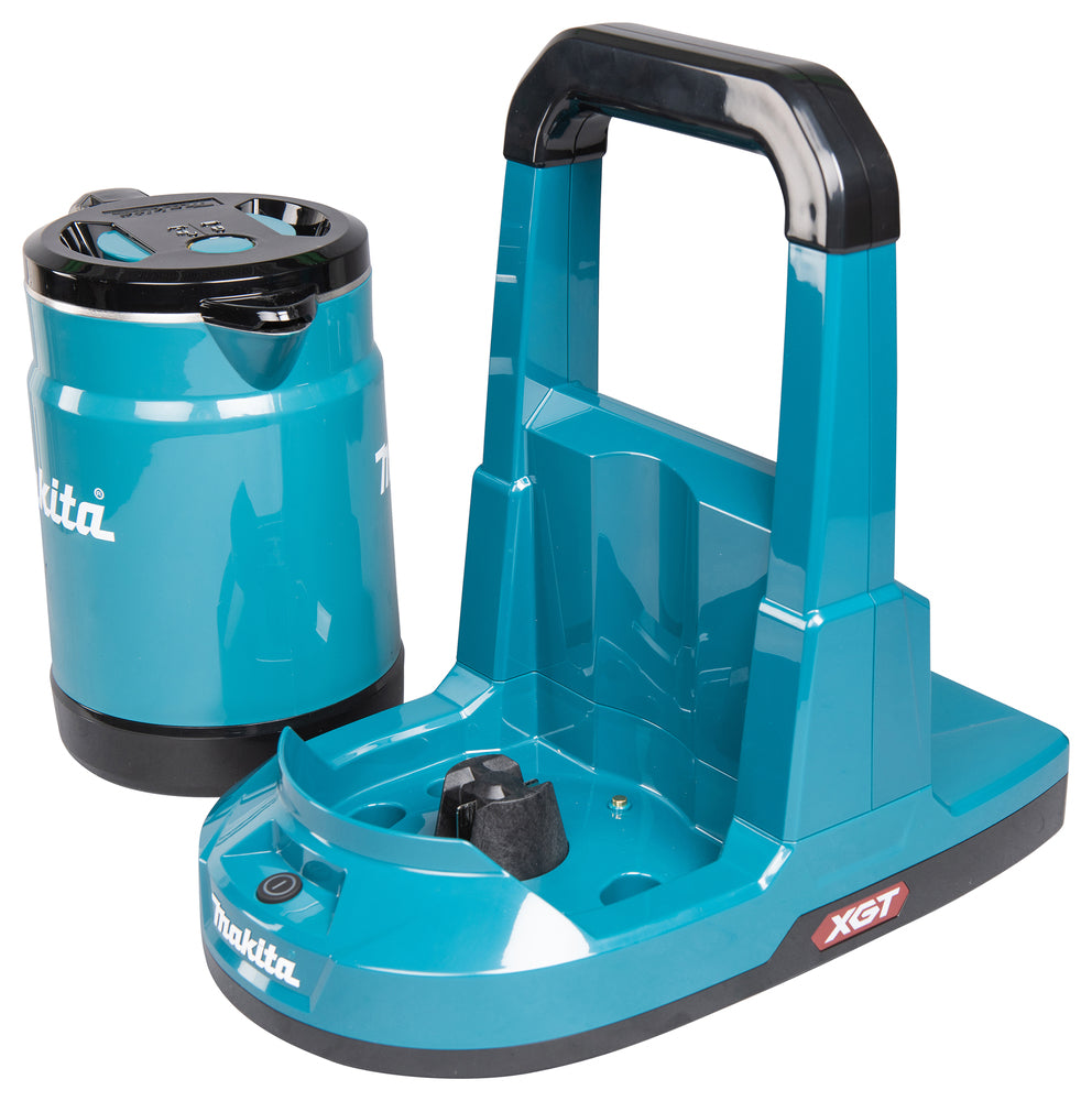 Makita Akku-Wasserkocher 40V max – mobiler Wasserkocher für Baustelle, Camping & Outdoor - KT001GZ