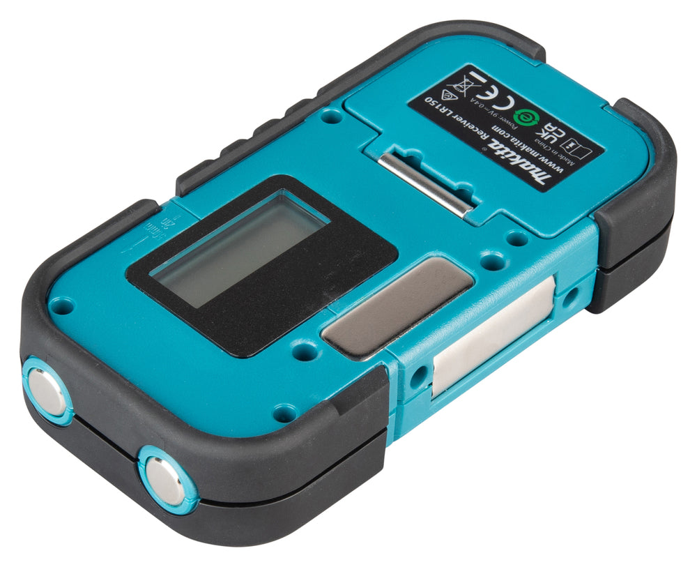 Makita Laser-Empfänger LR150 – bis 100 m Reichweite, akustisches & visuelles Signal - LE00796587