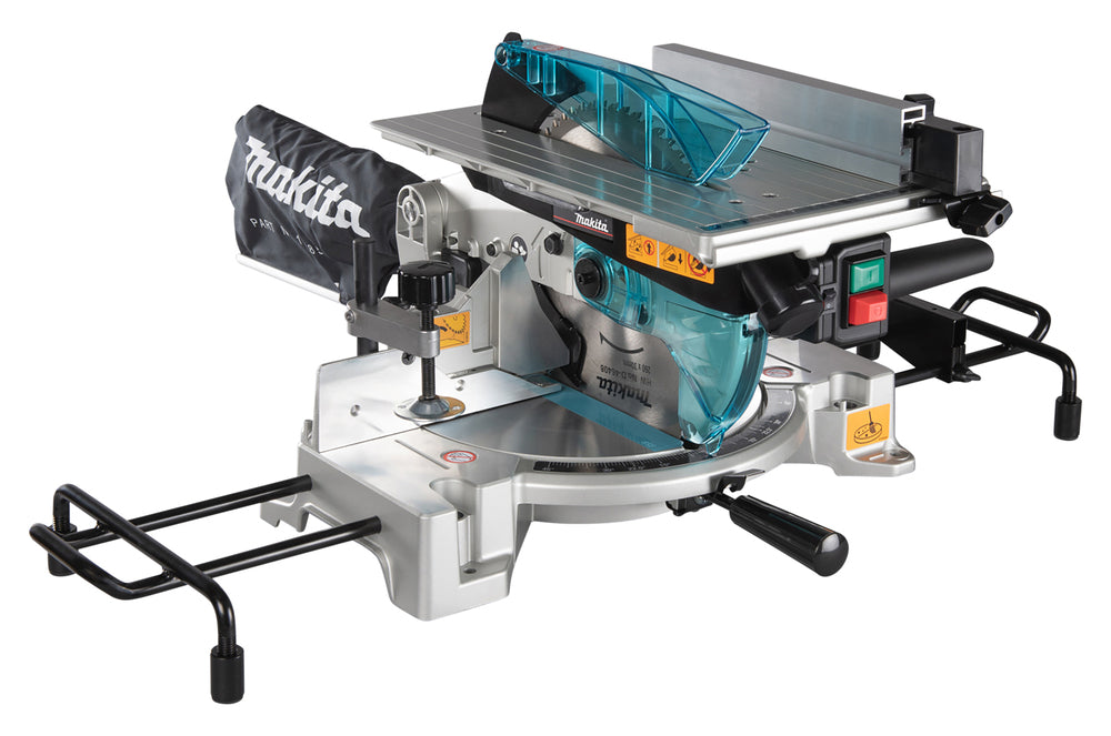 Makita Tisch-/Kapp- und Gehrungssäge – 1.650 W, 260 mm Blatt, Kombimaschine mit LED - LH1040F
