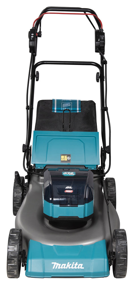 Makita Akku-Rasenmäher mit Dual-Akku-System und Stahl-Mähdeck - LM002GZ