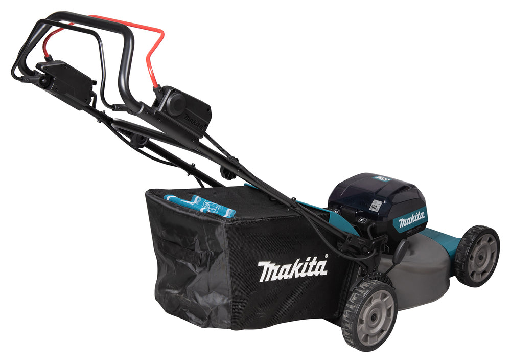 Makita Akku-Rasenmäher mit Dual-Akku-System und Stahl-Mähdeck - LM002GZ