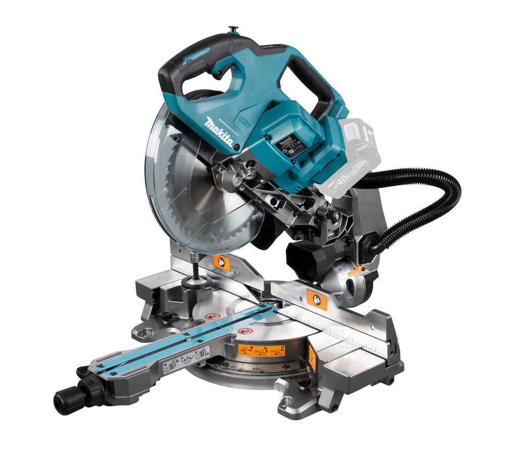 Makita Akku-Kapp- und Gehrungssäge – bürstenlos, LED-Schnittlinie, AWS & kompakte Bauweise - LS002GZ01