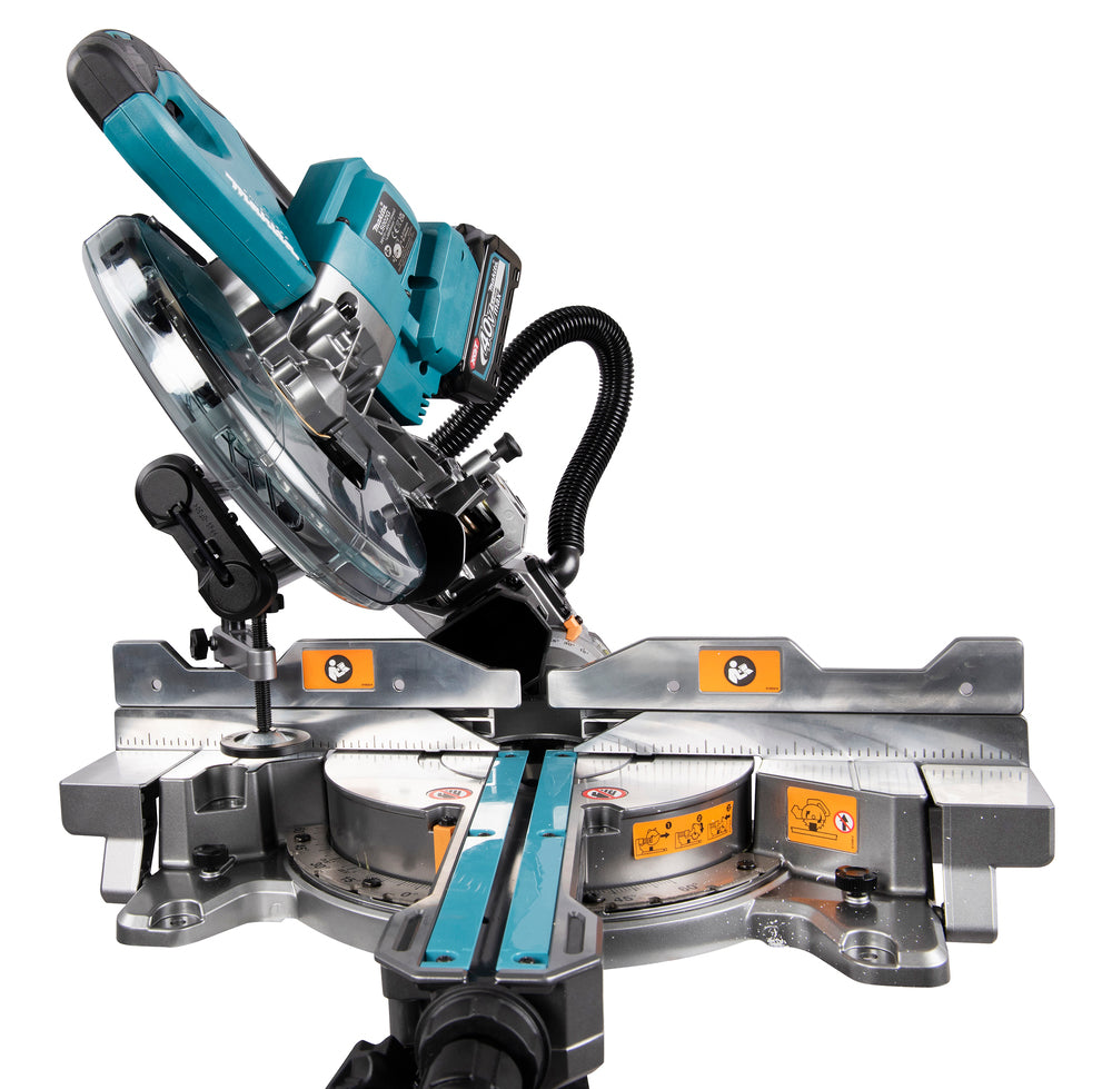 Makita Akku-Kapp- und Gehrungssäge – bürstenlos, LED-Schnittlinie, AWS & kompakte Bauweise - LS002GZ01