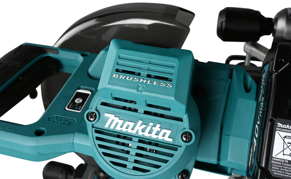Makita Akku-Kapp- und Gehrungssäge – LED-Schnittlinienanzeige, AWS, kompakte Bauweise - LS004GZ01