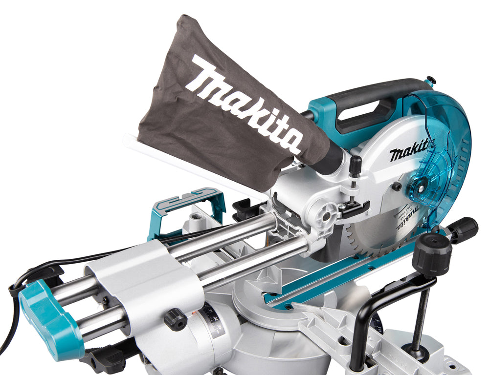 Makita Kapp- und Gehrungszugsäge – 1.200 W, 65 x 305 mm Schnittleistung, LED-Schnittlinie - LS0816F