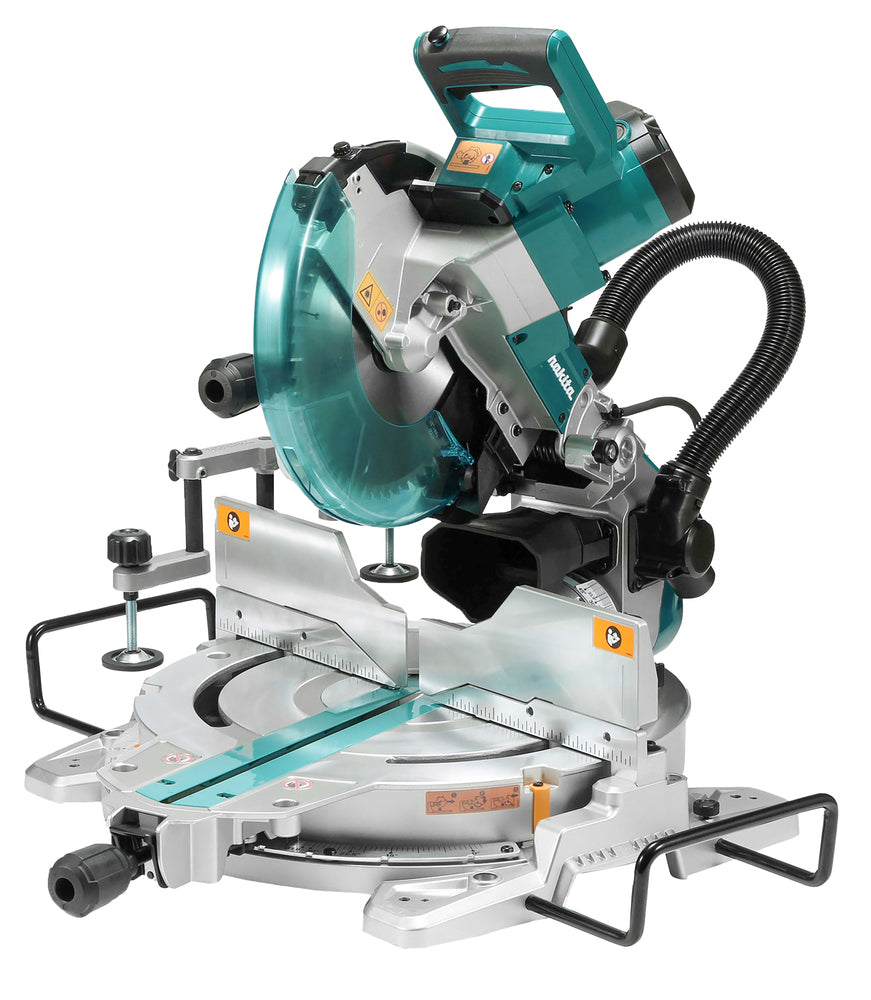 Makita Kapp- und Gehrungssäge – 1.510 W, 260 mm Blatt, Dual-Slide-System & Laser - LS1019L