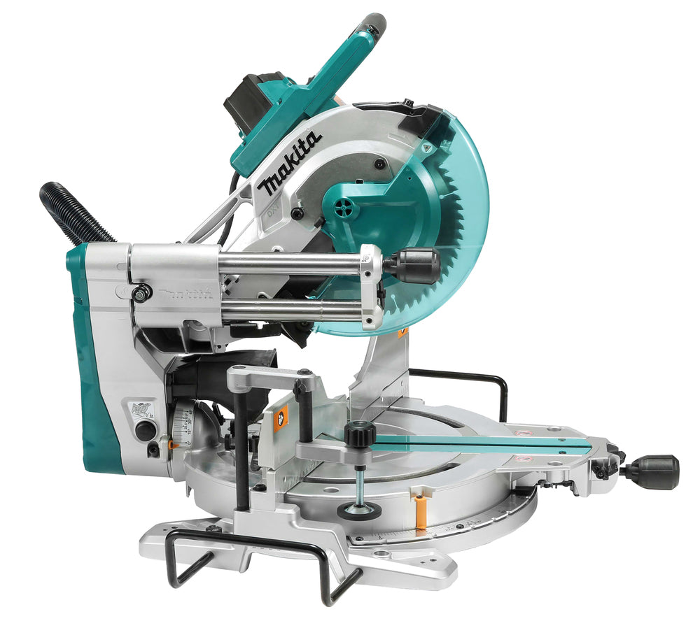 Makita Kapp- und Gehrungssäge – 1.510 W, 260 mm Blatt, Dual-Slide-System & Laser - LS1019L