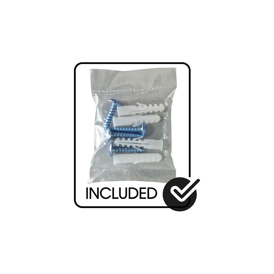 M7 Power-Werkzeuge - Wandregal für Akku-Werkzeuge : 5 Steckplätze + Verlängerungskabel M7S9509