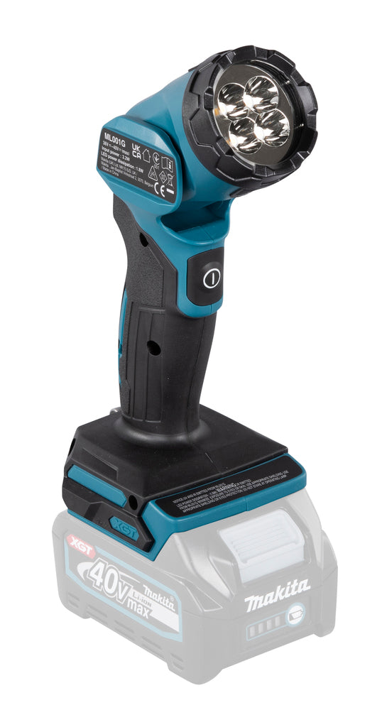 Makita LED-Akku-Handleuchte ML001G – kompakt, 160 Lumen & XGT 40V max. - ML001G