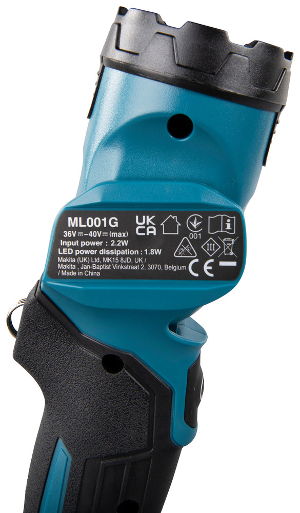 Makita LED-Akku-Handleuchte ML001G – kompakt, 160 Lumen & XGT 40V max. - ML001G