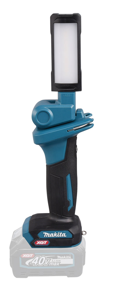 Makita LED-Akku-Arbeitsleuchte – 3 Helligkeitsstufen, drehbarer Leuchtkopf & Diffusor - ML006GX