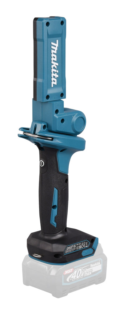 Makita LED-Akku-Arbeitsleuchte – 3 Helligkeitsstufen, drehbarer Leuchtkopf & Diffusor - ML006GX