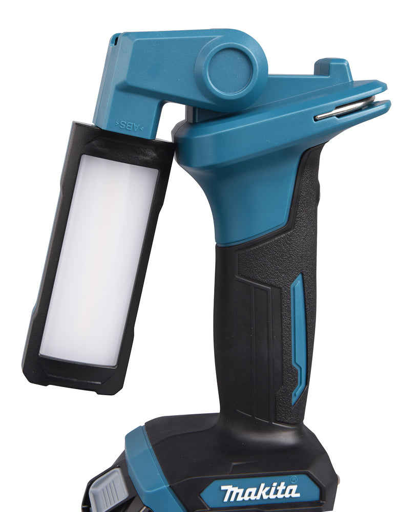 Makita LED-Akku-Arbeitsleuchte – 3 Helligkeitsstufen, drehbarer Leuchtkopf & Diffusor - ML006GX