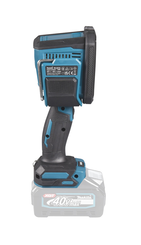 Makita LED-Akku-Handstrahler – Stroboskop-Funktion, XPT & 40V max. System - ML007G
