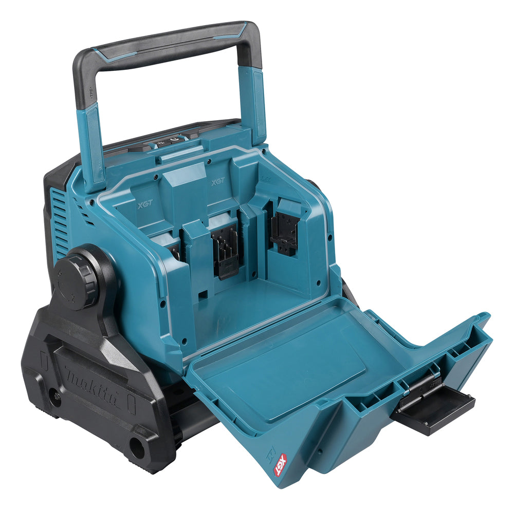 Makita LED-Akku-Baustrahler – 10.000 Lumen, 96 LEDs, IP65 & Dual-Akkuschacht (XGT/LXT) - ML009G