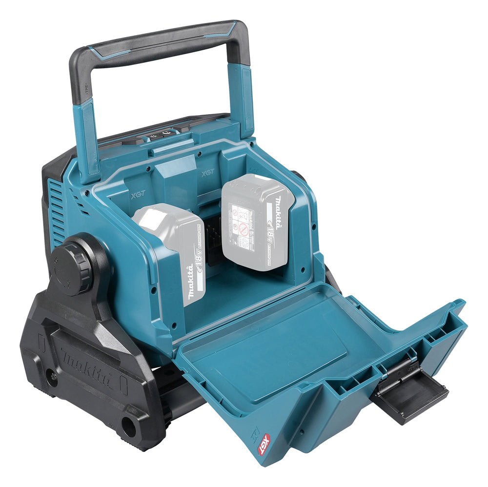 Makita LED-Akku-Baustrahler – 10.000 Lumen, 96 LEDs, IP65 & Dual-Akkuschacht (XGT/LXT) - ML009G