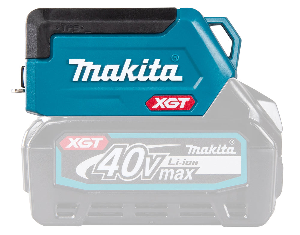Makita LED-Akku-Taschenlampe – 3 Leuchtmodi, USB-Port & kompaktes Design (XGT 40V max.) - ML011G