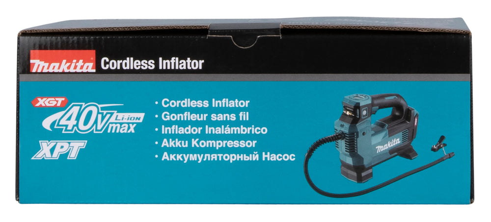 Makita Akku-Kompressor – bis 11,1 bar, Digitaldisplay, 3 Stufen, LED & XPT-Schutz - MP001GZ