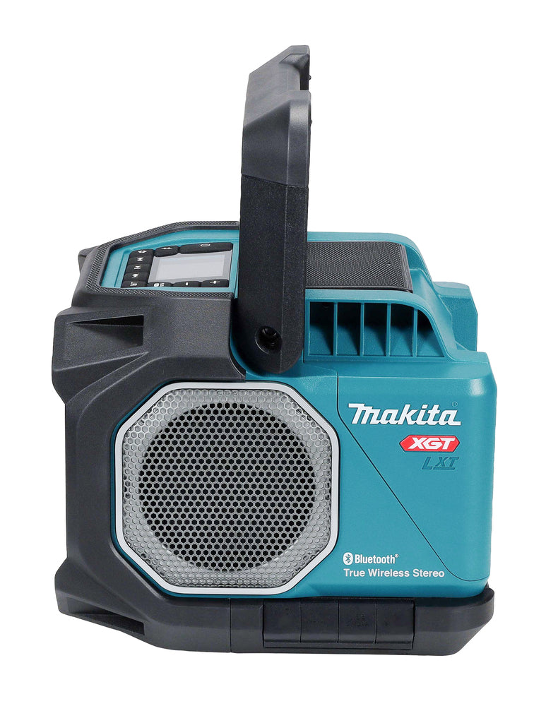 Makita Bluetooth-Lautsprecher – kraftvoller Sound, Mikrofonbuchse, bis 10 Geräte koppelbar - MR014GZ