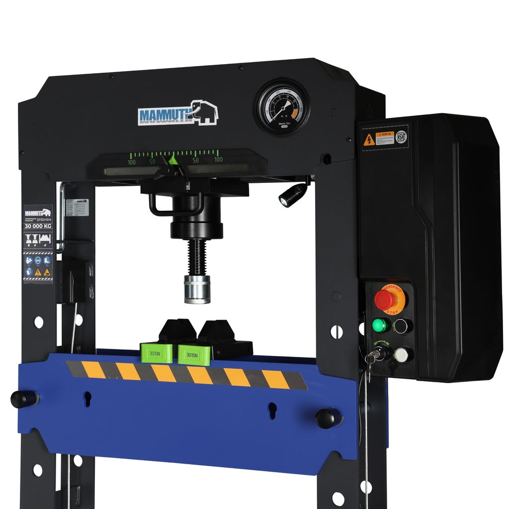 Mammuth Werkstattpresse 30 Tonnen elektrisch - SP30HEM