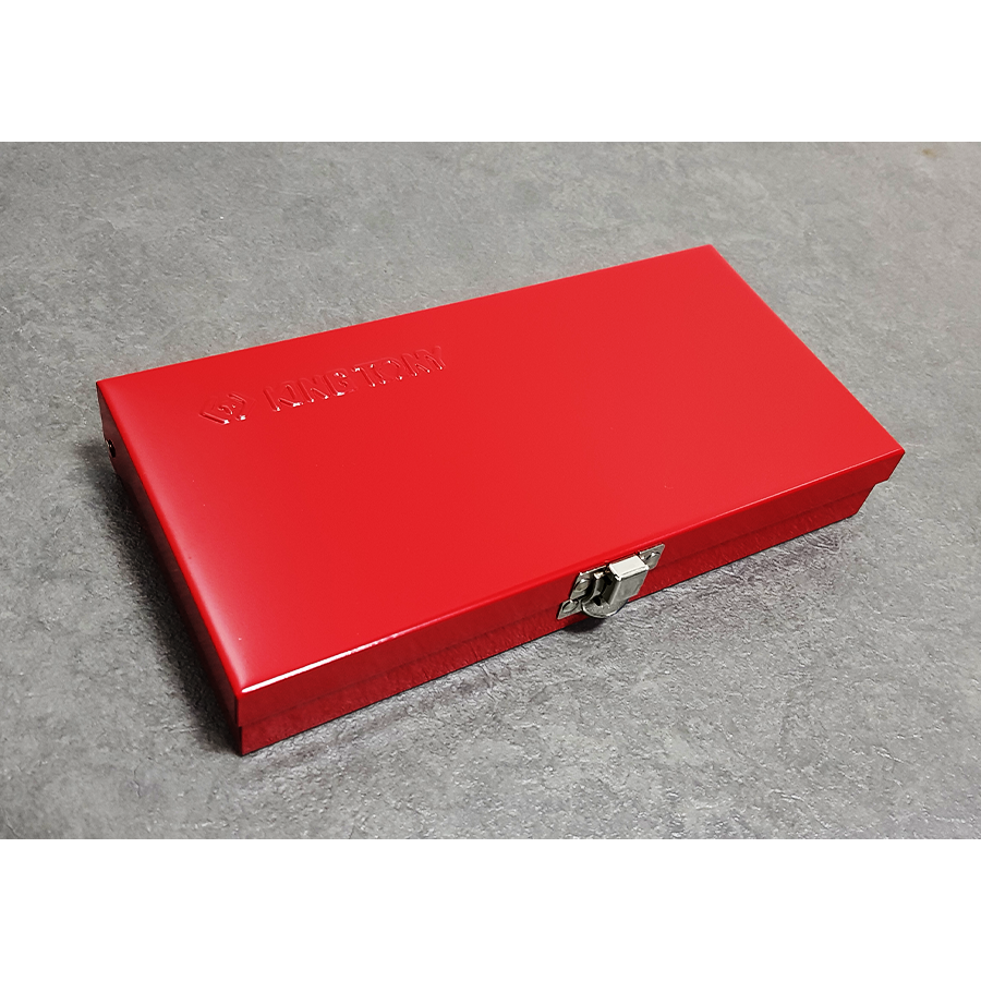 KING TONY Profi-Werkzeuge - 1/4" Steckschlüssel-Set, metrisch, mit Zubehör, Thermoform - 30 tlg. 2530CR02