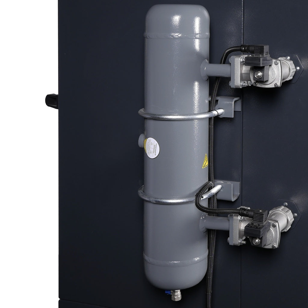 SOLDATECH Mobile Absauganlage 2x 1.100 m³/h - Mobile Schweißrauchabsaugung 1,1 kW 400v Jet Pulse mit 2 Absaugarmen - LDA02P