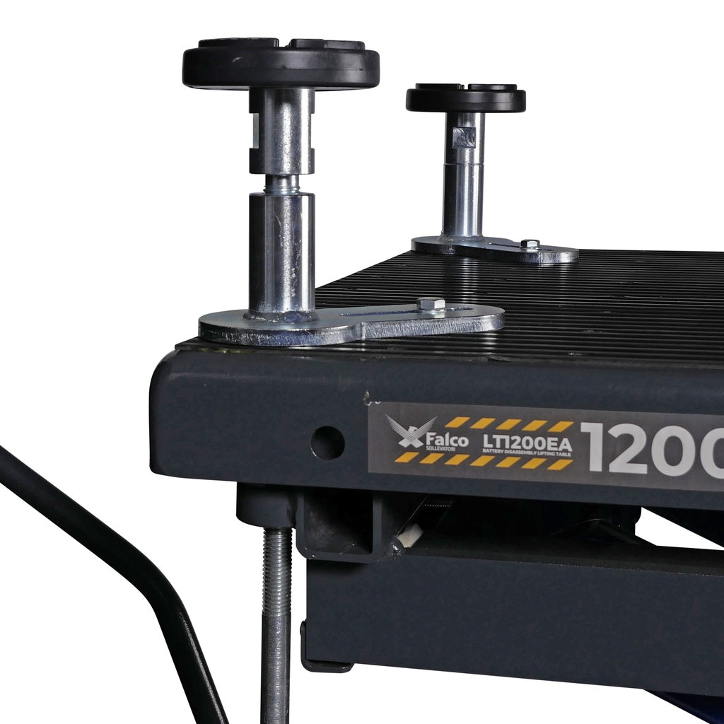 Falco Sollevatori 230V mobiler Scherenhubtisch E-Autobatterien, Elektro-Hubtisch Motor- & Getriebeaustausch 1200kg Hydraulischer Hubtisch E-Autos - LT1200EA