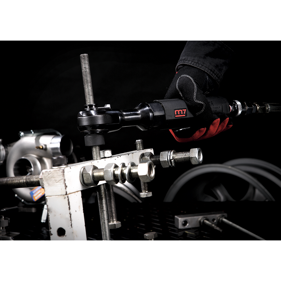 M7 Power-Werkzeuge - 1/2" Pneumatische Ratsche mit Zubehör - 13 tlg. NE0413