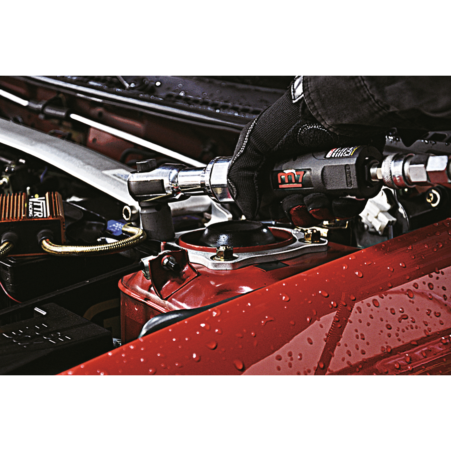 M7 Power-Werkzeuge - 1/2" Druckluft-Ratschenschlüssel "Push Button" - 81Nm NE432MA