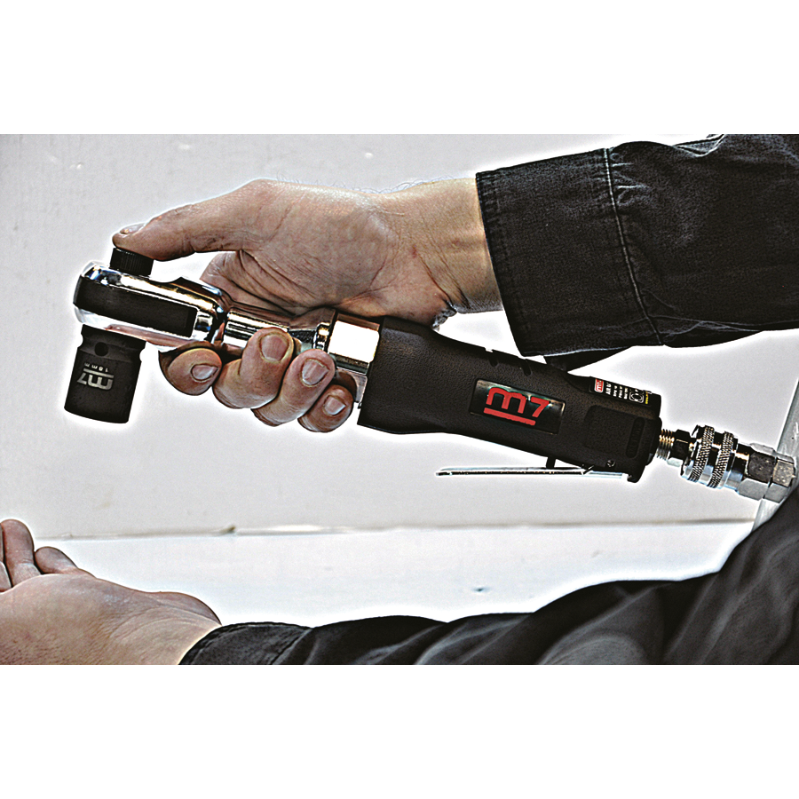 M7 Power-Werkzeuge - 1/2" Druckluft-Ratschenschlüssel "Push Button" - 81Nm NE432MA
