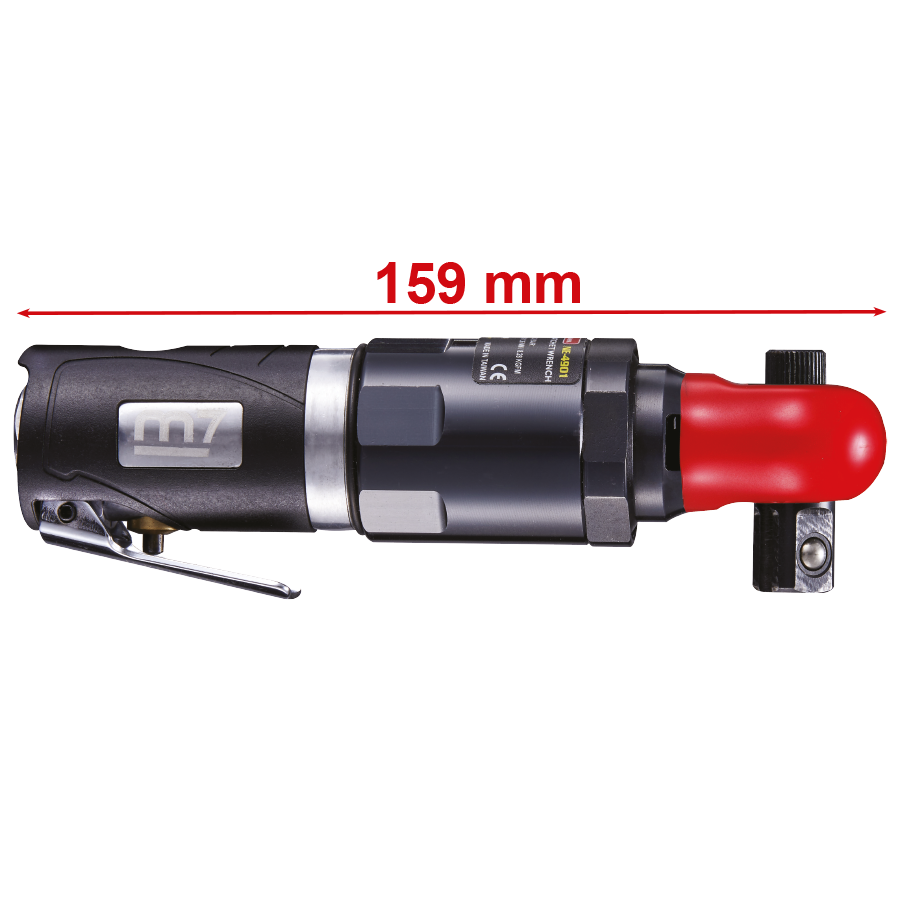 M7 Power-Werkzeuge - 1/2" Druckluft-Ratschenschlüssel "no reaction" - 68Nm NE4901