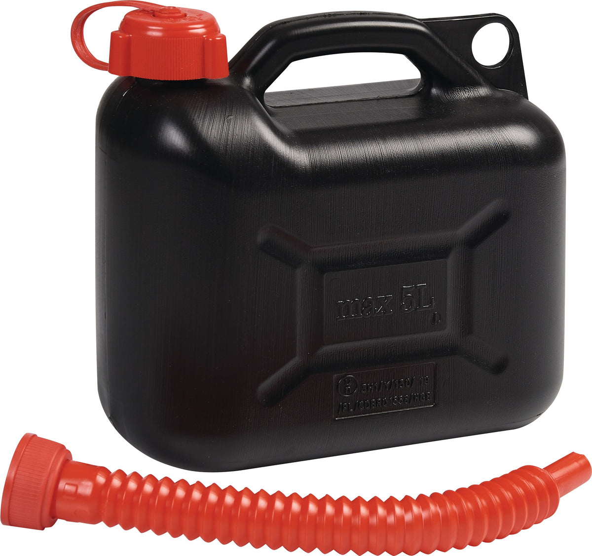 NOW Transportkraftstoffkanister 10 l schwarz HD-PE mit UN-Zulassung
