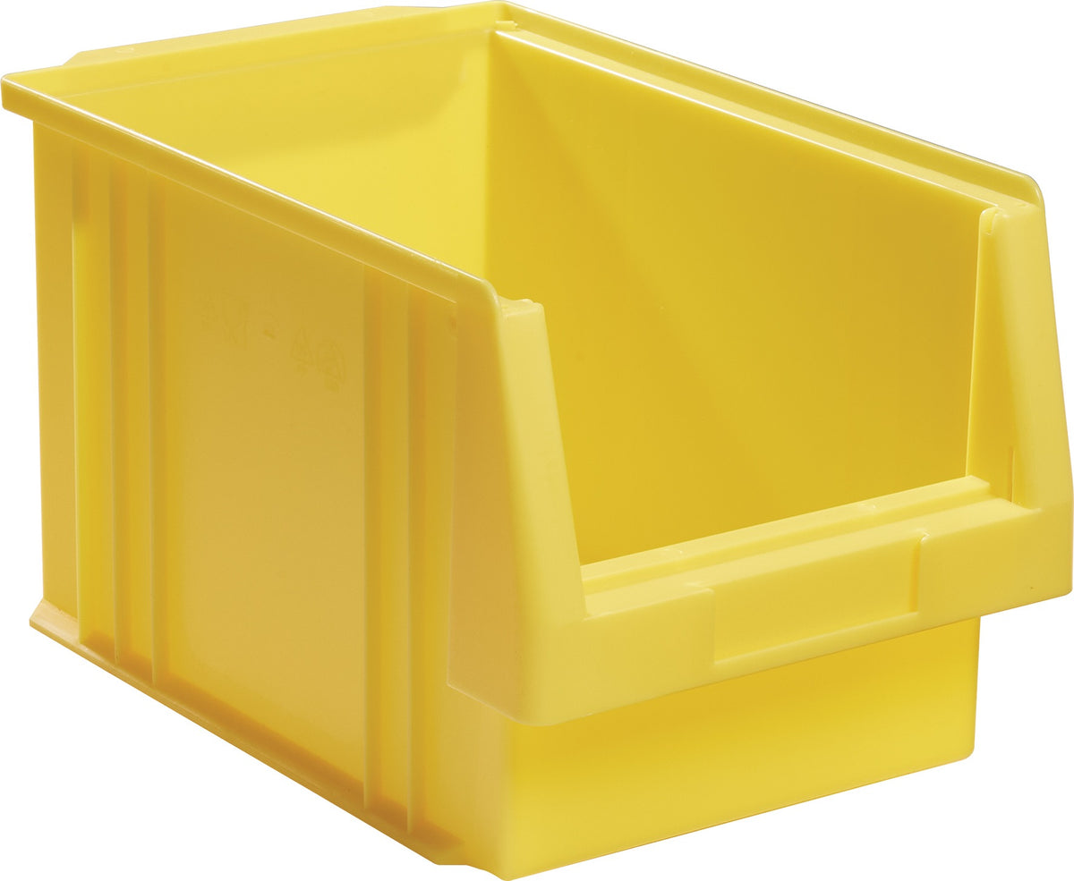 Sichtlagerkasten PLK 500x315x200 mm PP rot von LA-KA-PE – 8 Stück, 22,5 l, 180 kg Auflast