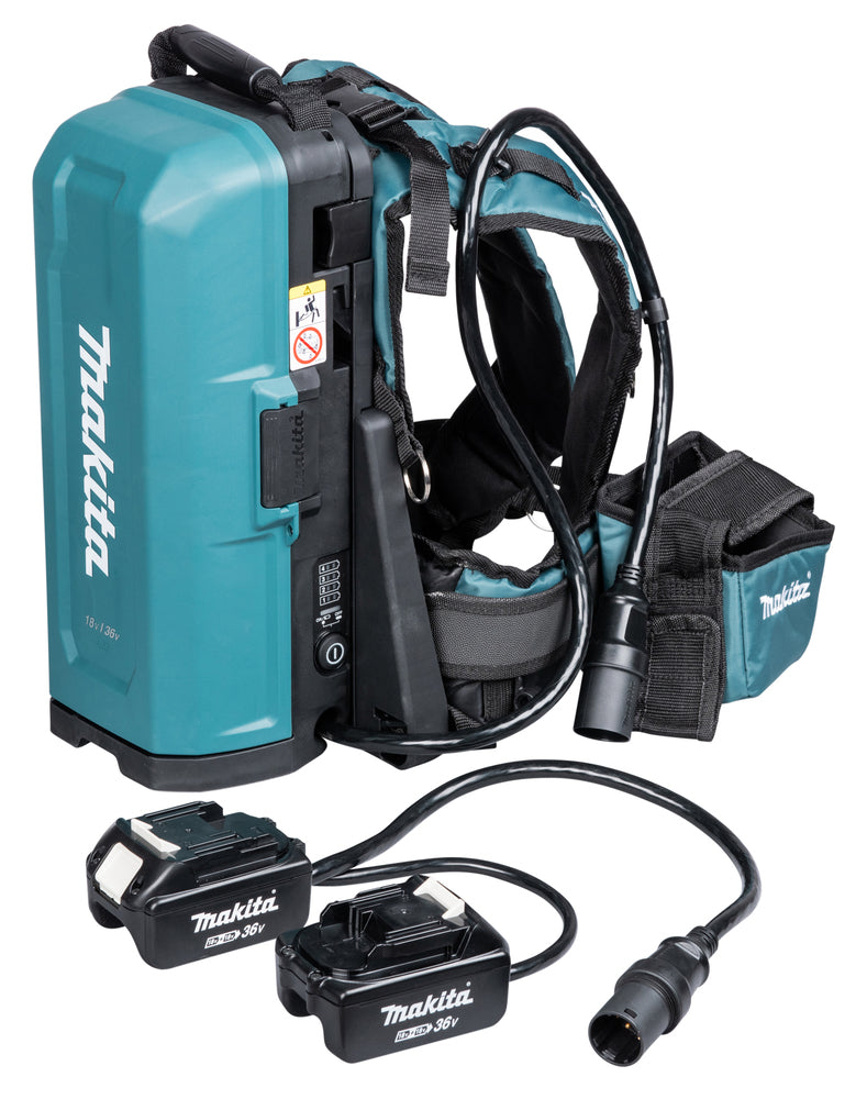 Makita Rückentragbare Akku-Bank – mehr Ausdauer für Garten & Power Tools - 191A59-5