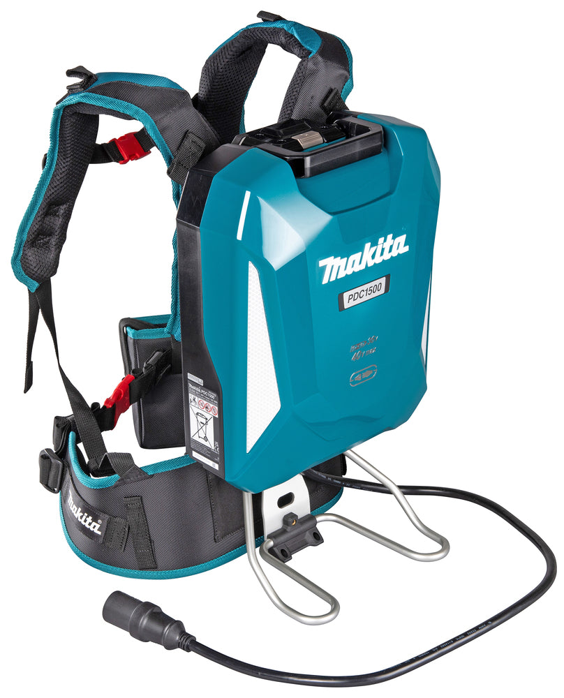 Makita Rückentragbarer Akku PDC1500 – 1.500 Wh, IPX4 & XGT-kompatibel - PDC1500A01