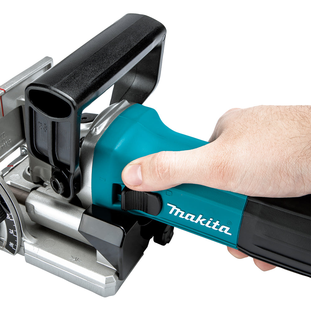 Makita Nutfräse – 701 W Motor, bis 20 mm Frästiefe, stufenlos verstellbar - PJ7000J