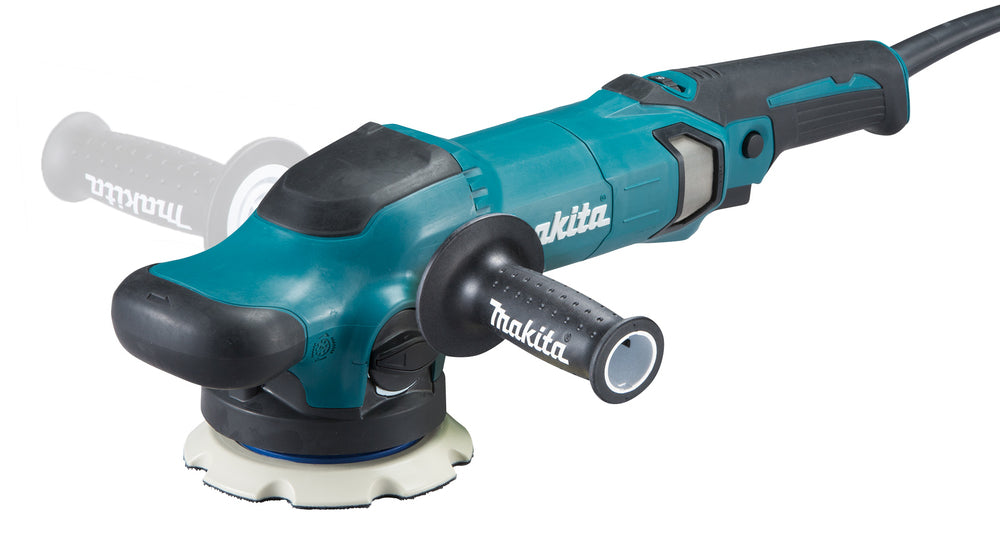 Makita Exzenterpolierer 125 mm – 900 W Motor, zuschaltbare Rotation, variable Geschwindigkeit - PO5000C