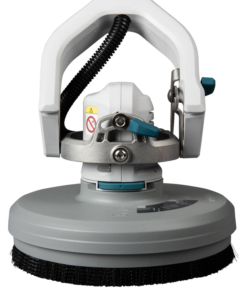 Makita Akku-Scheuermaschine – 3-stufig regelbar, teleskopierbar, LED, XPT-Schutz - PS001GZ