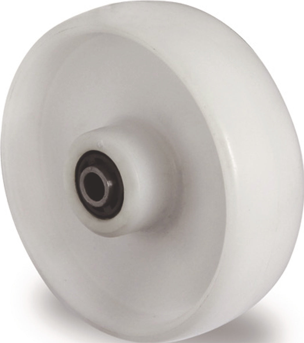 Ersatzrad 80 mm Polyamid weiß TECWERK – 130 kg Tragfähigkeit, Achs-Ø 12 mm