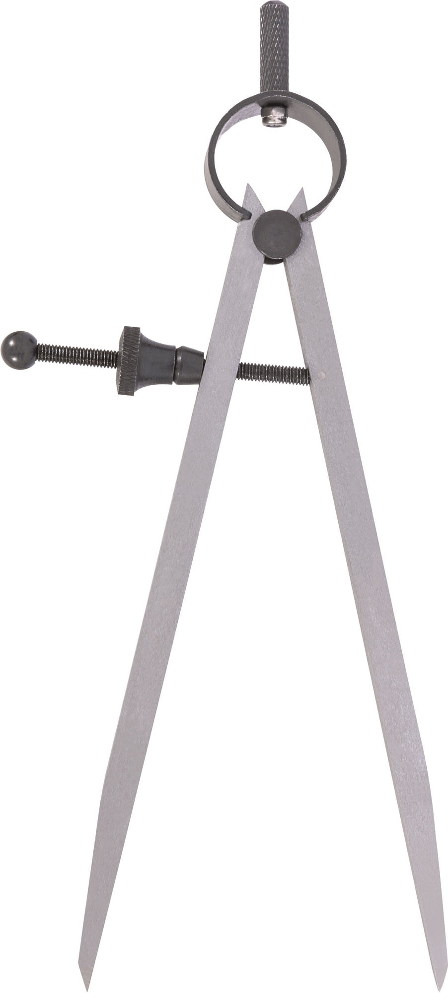 TECWERK Federzirkel 125 mm mit Schnellspannmutter – Präzisionsausführung