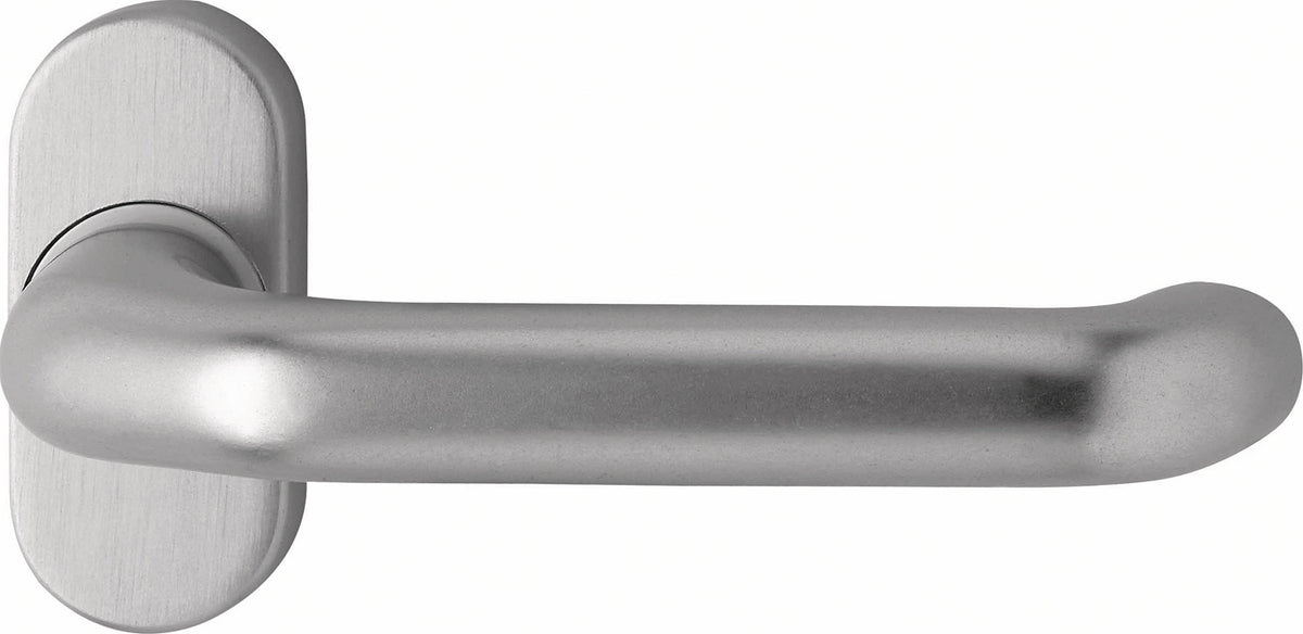 EDI Feuerschutzdrückerlochteil 1300/2133 Aluminium F1 gekröpft Vierkant 9 mm