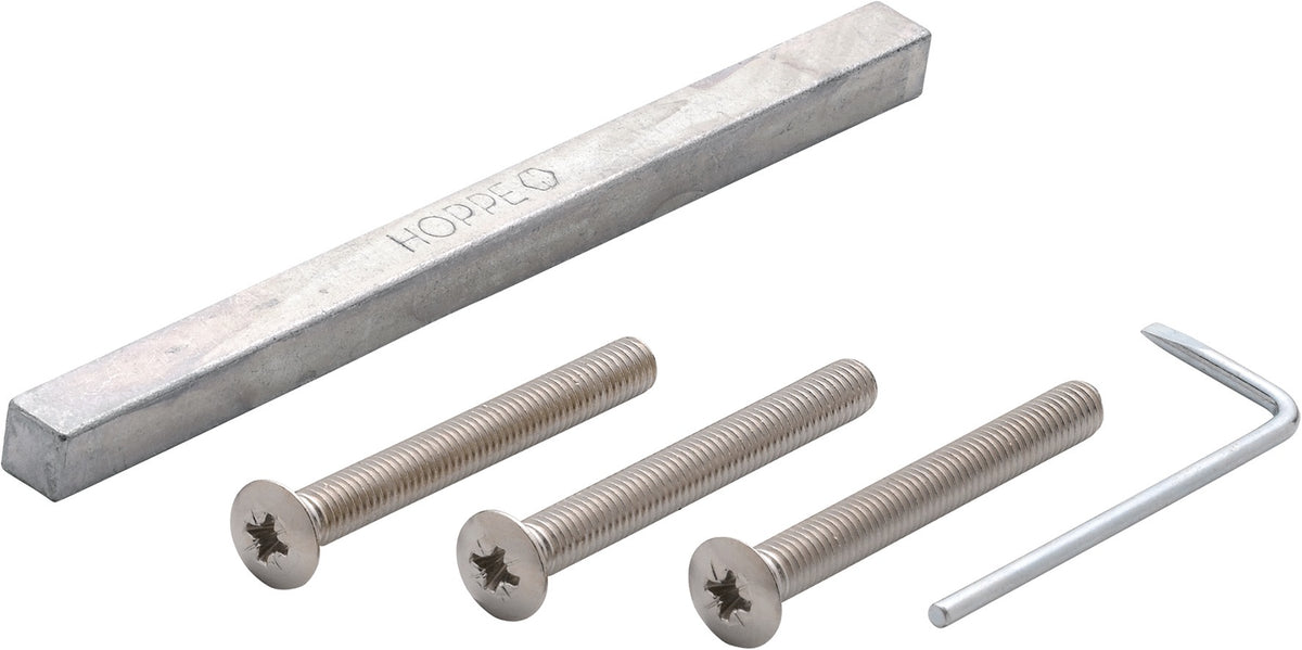 HOPPE Befestigungs-Set D/D Schnellstift 2410/3410 für Drückerschutzgarnituren 8x125 mm