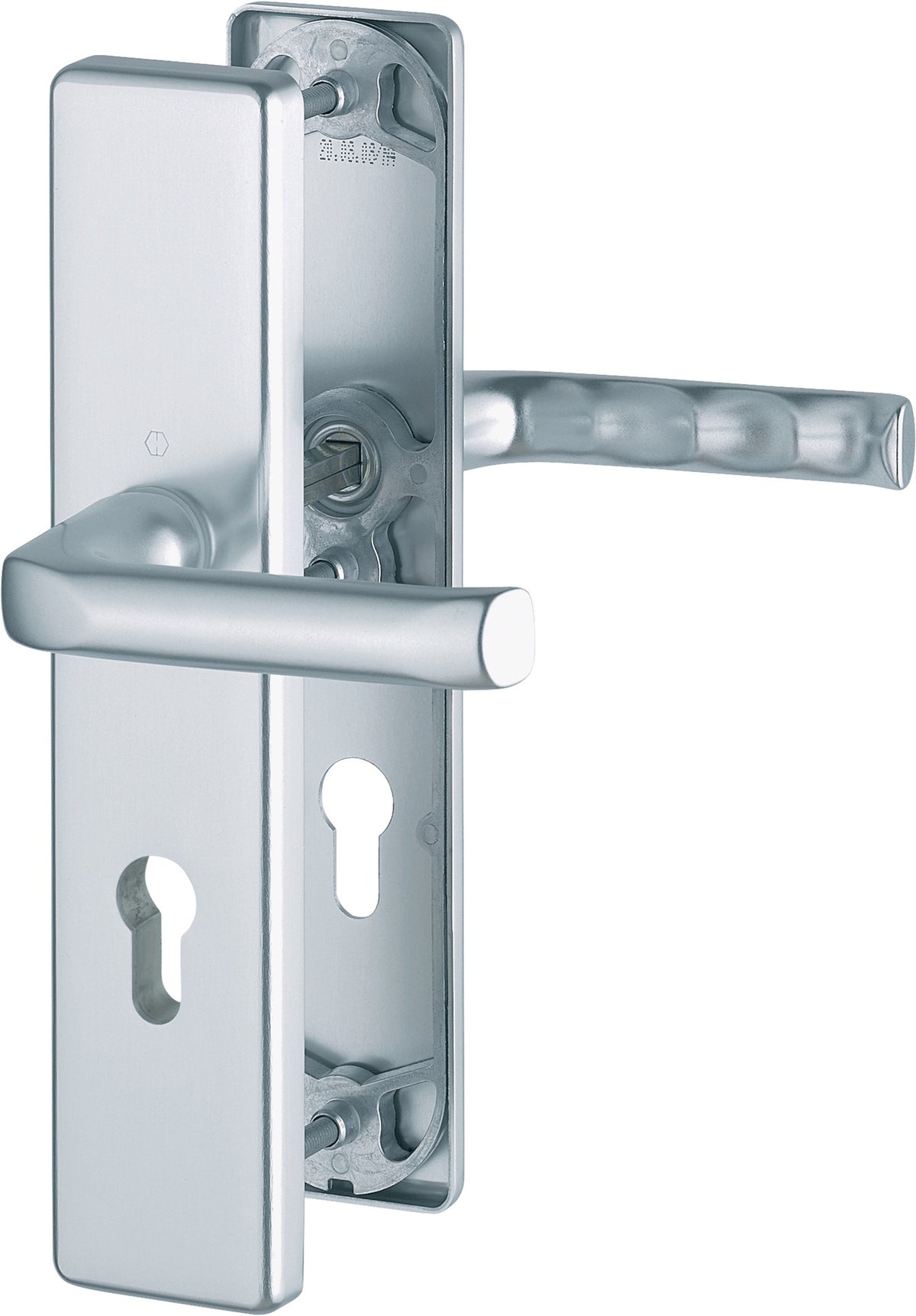 HOPPE Schutzgarnitur London 113/2221A/2440 Aluminium F2 für Abschlusstüren