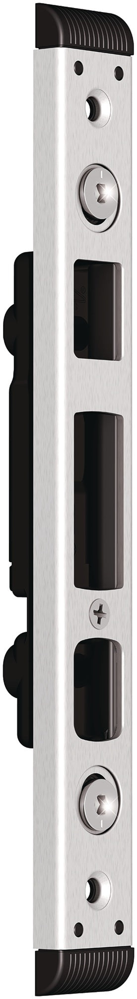 FUHR Schließteil 833 Automatik-Fallenriegel U-Stulp 29x6,5x6,5 mm DIN links/rechts silberfarbig