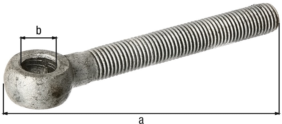 GAH Augenschraube M16, 130 mm, feuerverzinkt – Torband-Zubehör