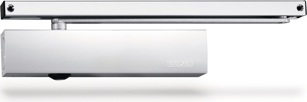 GEZE Türschließer-Set TS 5000 N EN 2-6 silber – Komplettset für Anschlagtüren bis 1400 mm